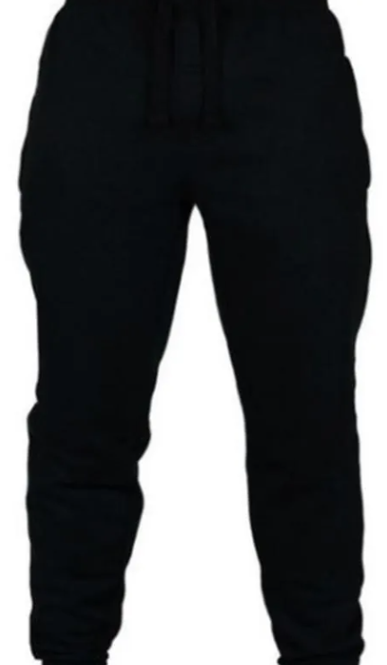 Men's Casual Cotton Blend Joggers Sweatpants With Drawstring