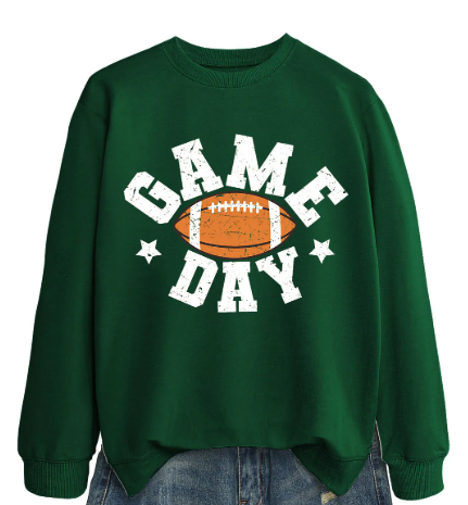 Women Casual Cotton Blend Crewneck Sweatshirt